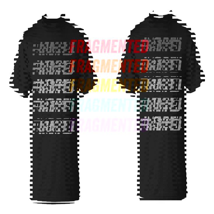 断片化 Tシャツ