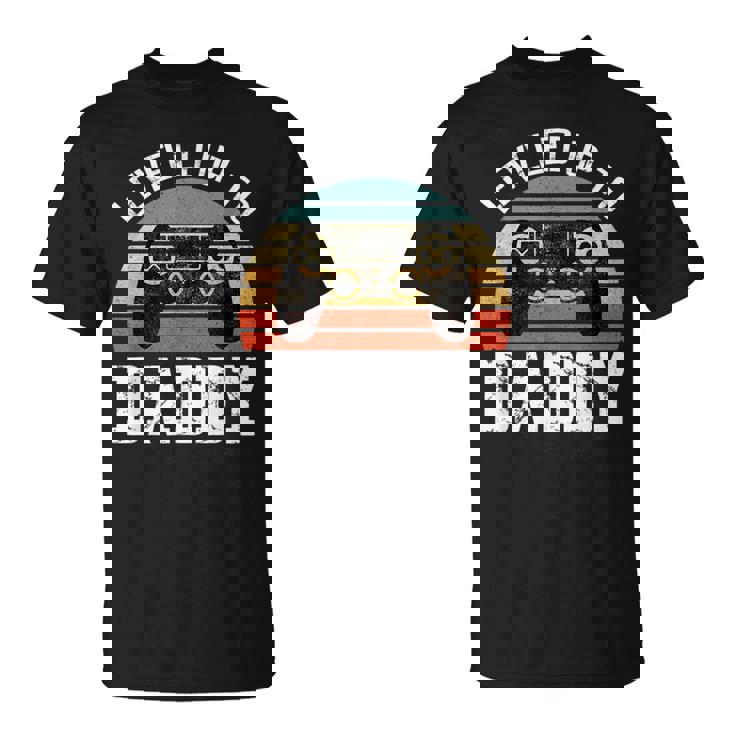 新米パパ 父の日 パパにレベルアップ Tシャツ