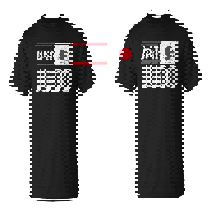 日本 柔道 旗 格闘技 スポーツ 競技 トレーニング Tシャツ