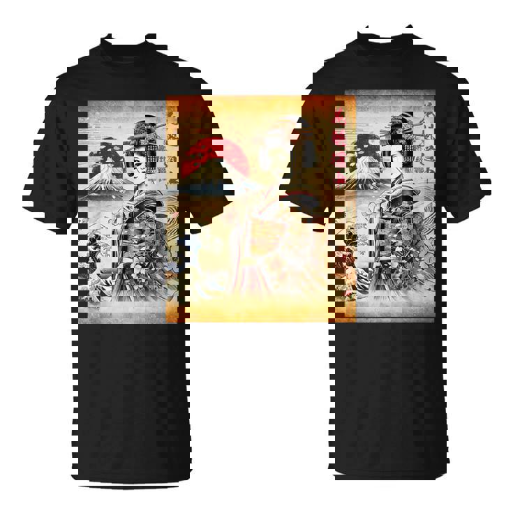 日本の伝統の優雅さ Tシャツ