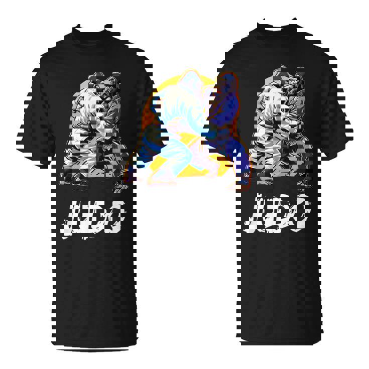 日本の柔道 ゴリラ柔道家 Tシャツ