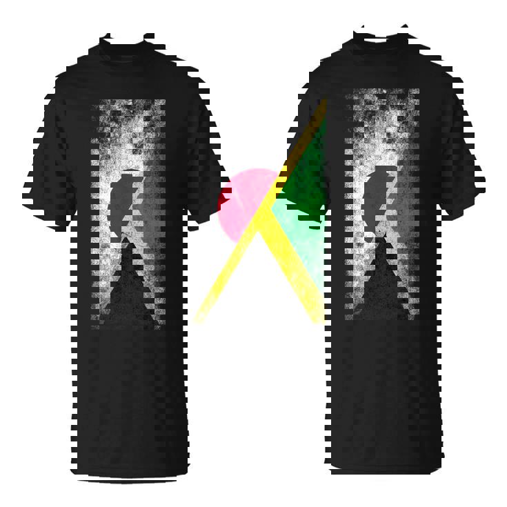 日本ジャマイカの国旗 ジャマイカ。 Tシャツ