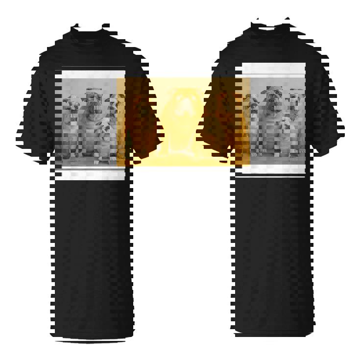 日本ブルドッグファミリー Tシャツ