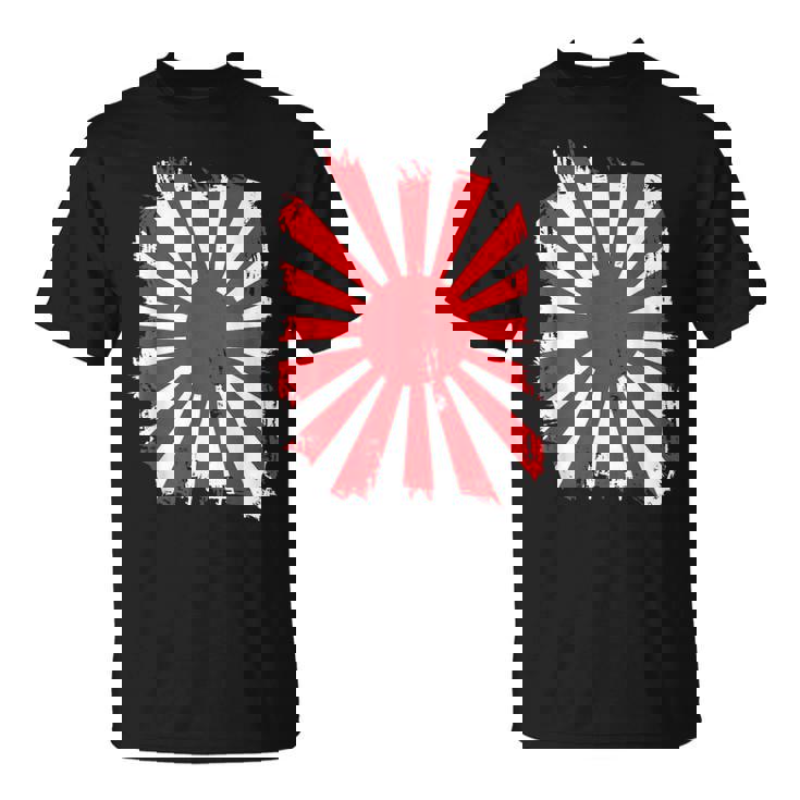 日本戦争旗 日本中道 日本国旗 Tシャツ