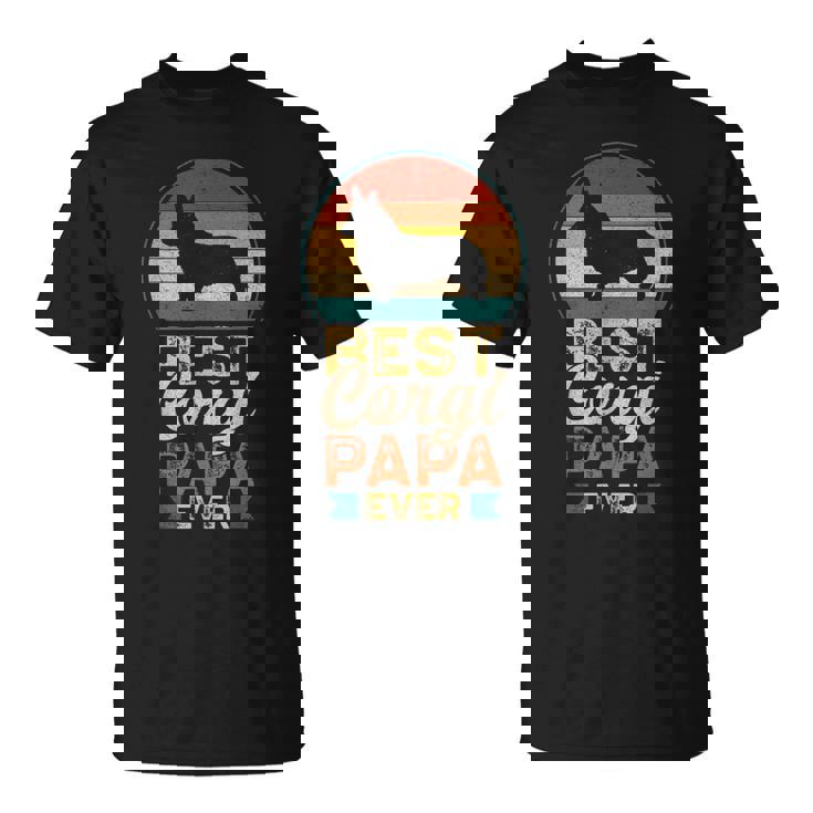 最高のコーギー・パパ、父の日 Tシャツ