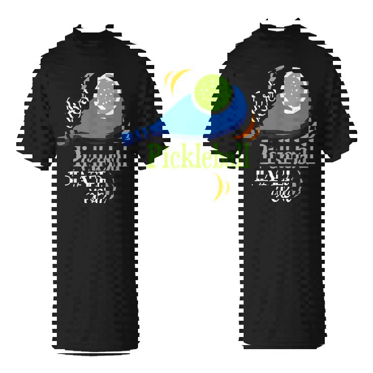 最高のピックルボール選手シャツ 面白いスポーツゲーム ピックルボール Tシャツ