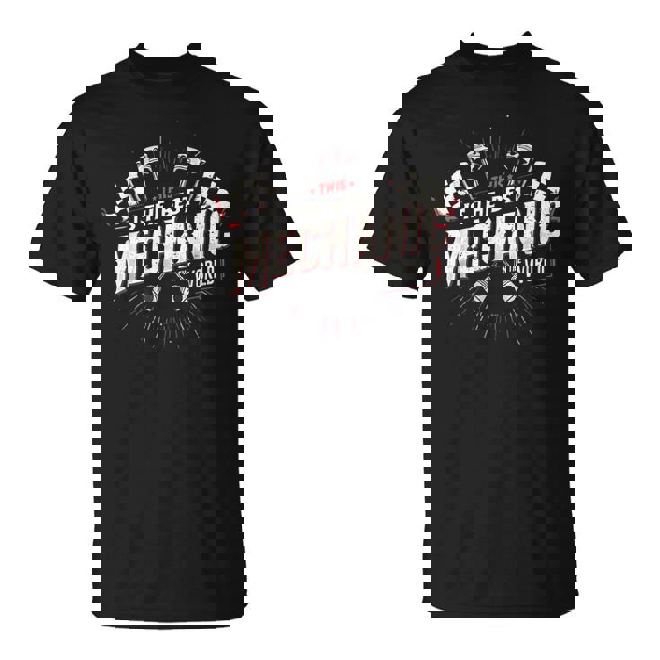 最高のメカニック修理 Tシャツ