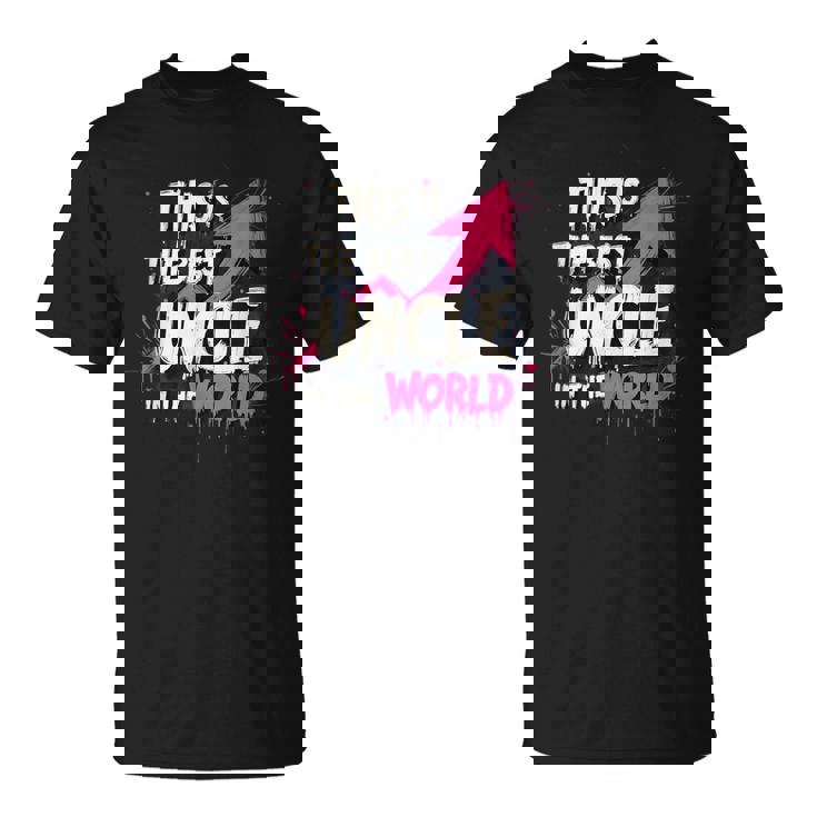 最高の叔父デザイン Tシャツ