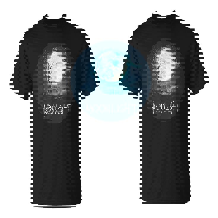 月光愛好家のための素晴らしい夜の服。 Tシャツ