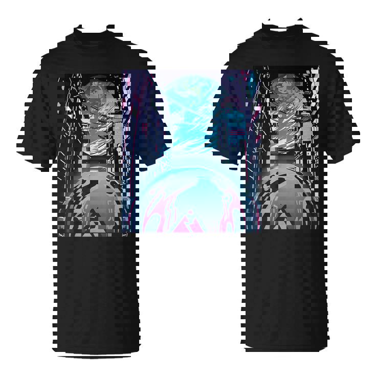 未来都市美学宇宙ハイテクホーム Tシャツ