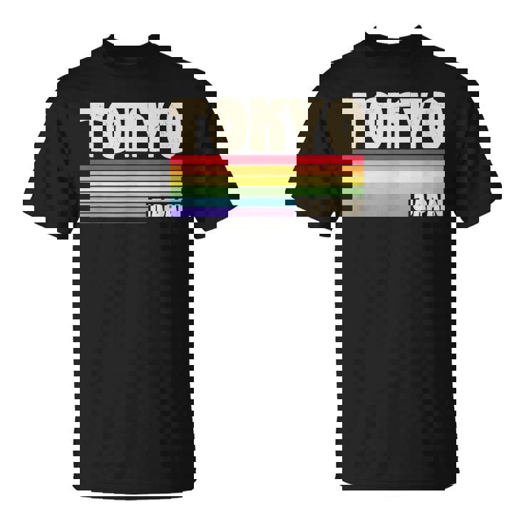 東京ジャパン レインボー ゲイプライド マーチ レトロ 70S 80S クィア Tシャツ