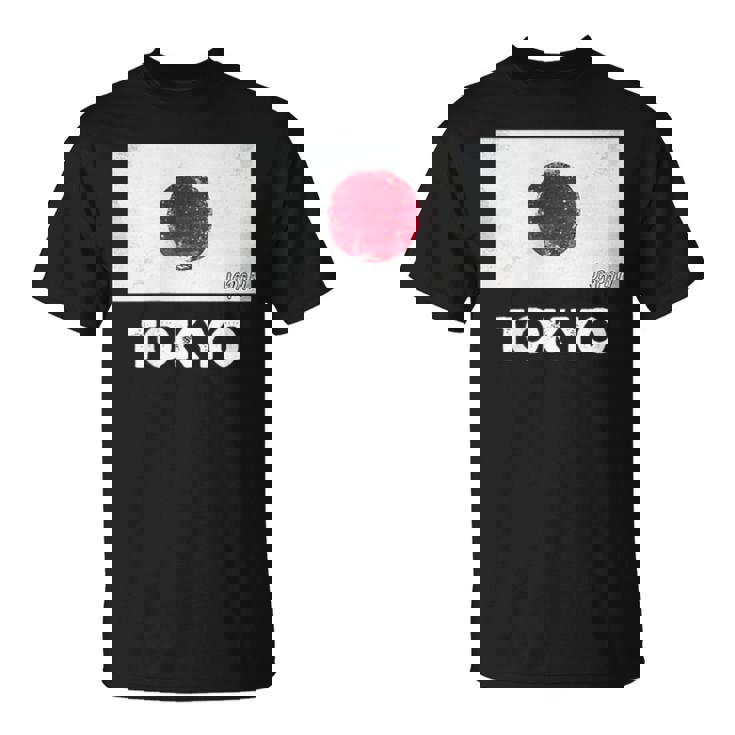 東京日本国旗シャツ Tシャツ