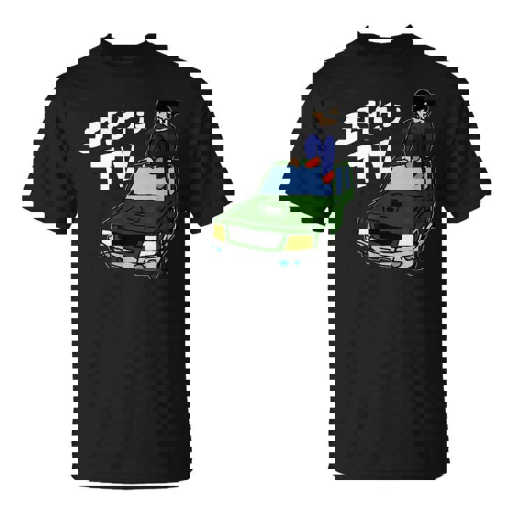 板金のようす 窓割れなし顔違い Tシャツ