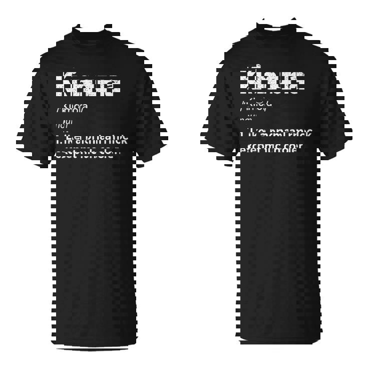 柔術木村ファニーデフィニションbjjtシャツ Tシャツ