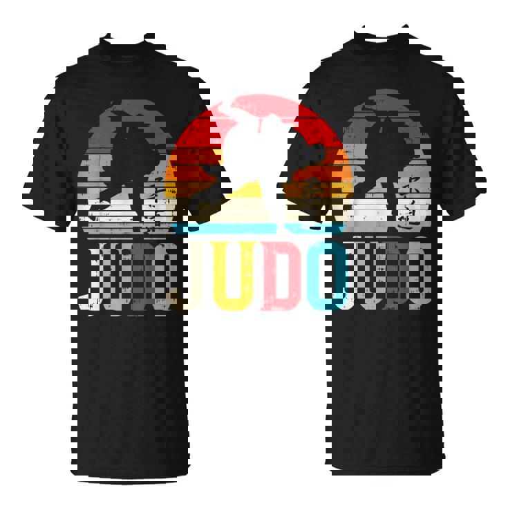 柔道投げ レトロ 日本の格闘技 柔道家 ファイター ギフト Tシャツ