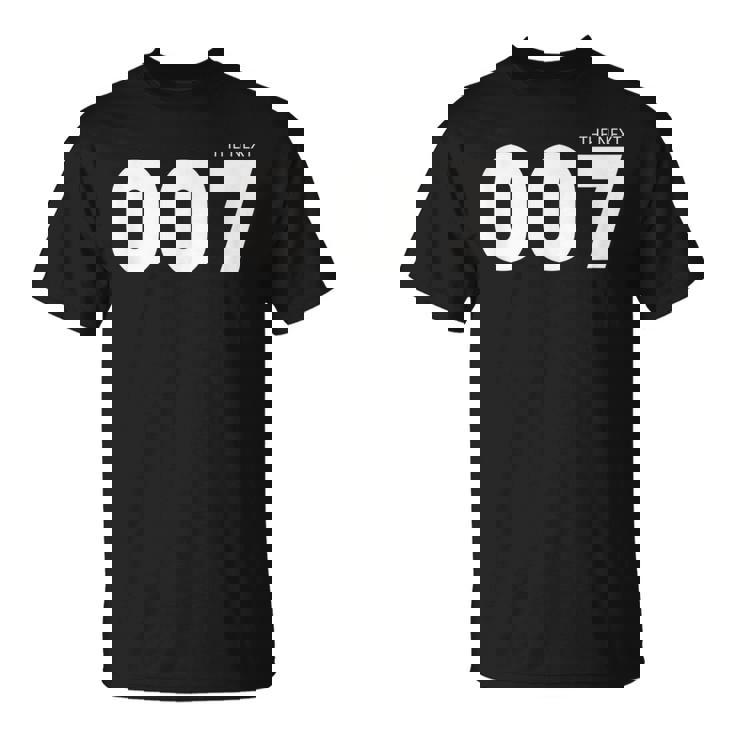 次回の007 Tシャツ