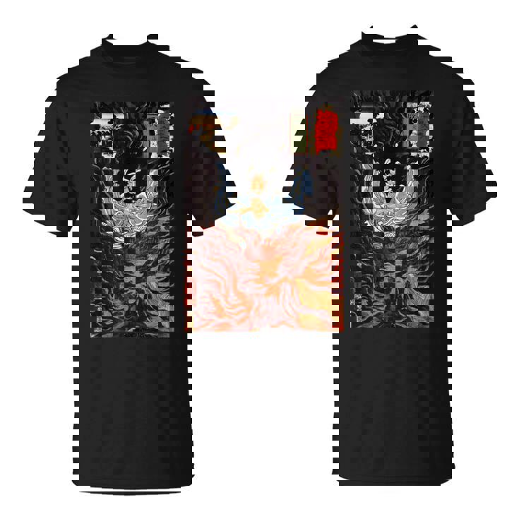 歌川国芳作 木曽街道六十九駅 Tシャツ