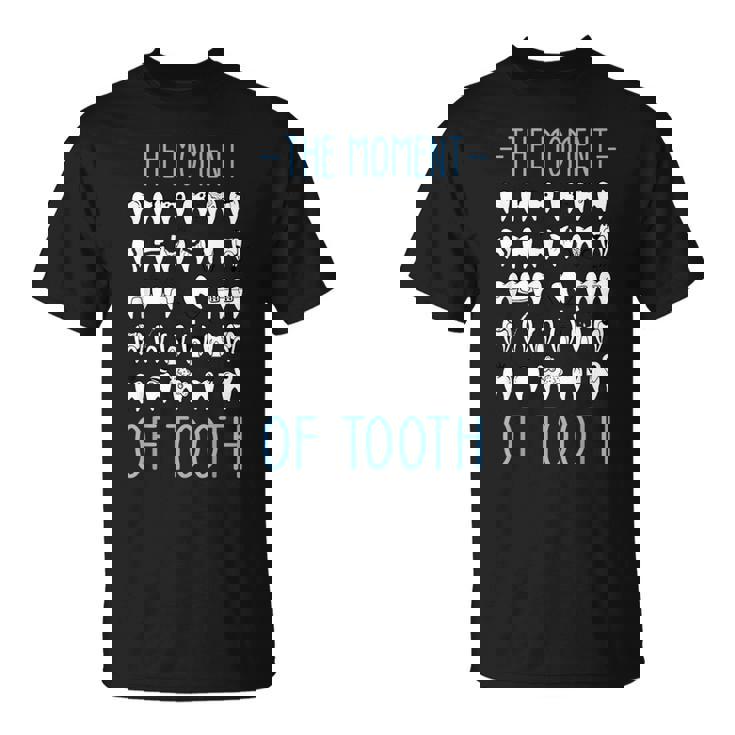 歯医者のための真の異歯の時間 Tシャツ