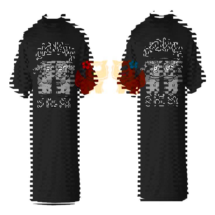 沖縄シーサーさん Tシャツ