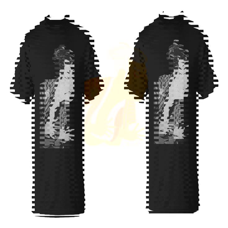 浮世絵 写楽 日本人俳優 大谷鬼治 レトロプリントシャツ Tシャツ