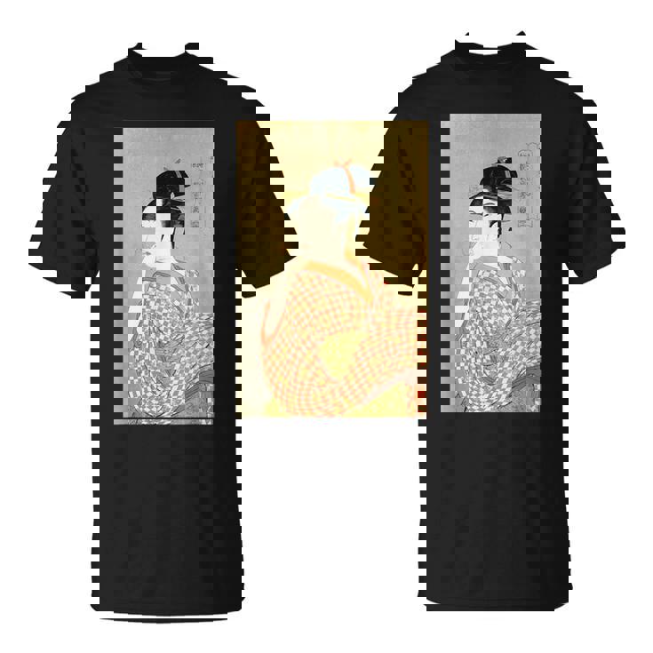 浮世絵デザイン『喜多川歌麿』アート 美術 日本画 グッズ Tシャツ