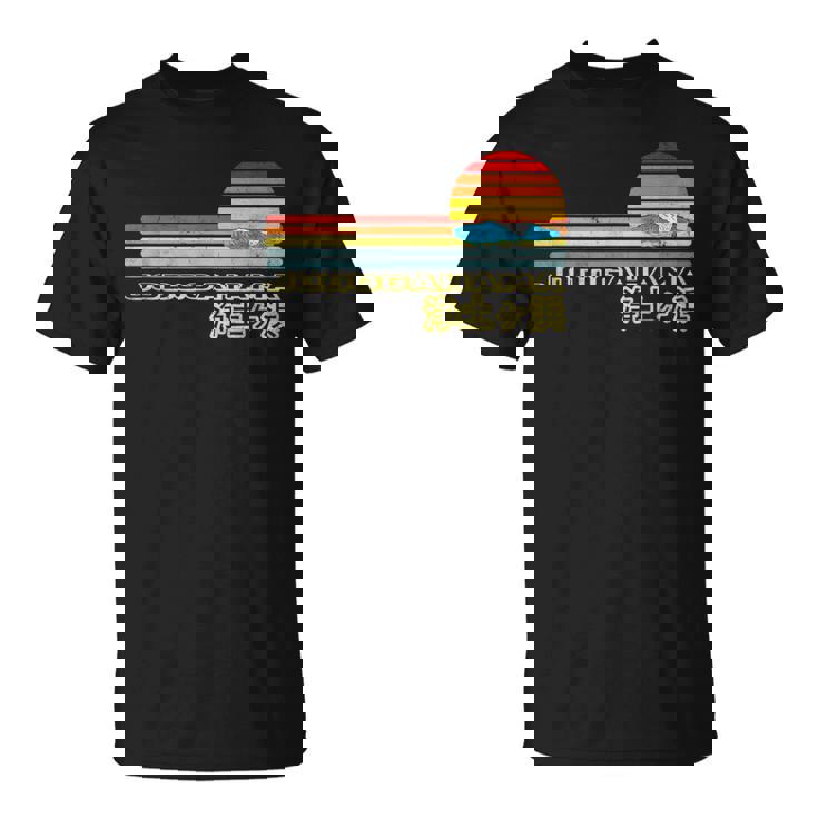 海tシャツ 浄土ヶ浜 波 夕陽 夏 デザイン 海好き 海水浴 旅行 サーファー 岩手県 宮古 メンズ レディース Tシャツ