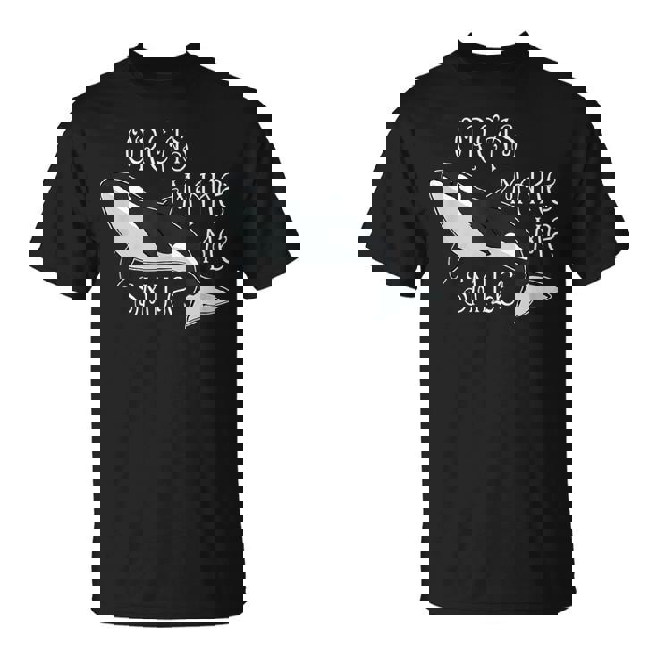 海の動物 シャチ クジラ 海の動物 Tシャツ