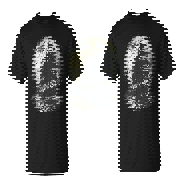 海賊と幽霊船 Tシャツ