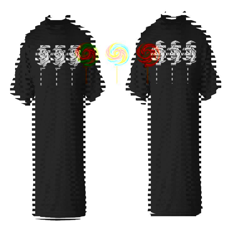 渦巻きロリポップ Tシャツ