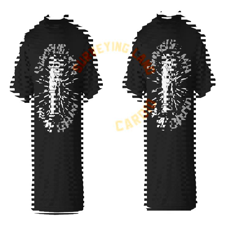 測量は有酸素運動 土地家屋調査士 土地家屋調査士 Tシャツ