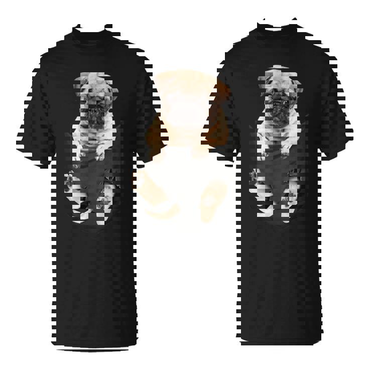 犬好き ギフト パグ イン バッグ Tシャツ
