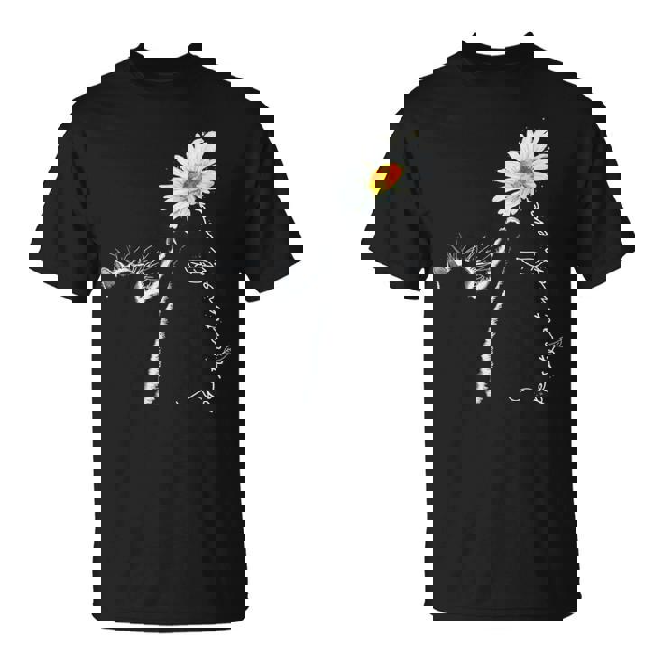 猫 & マーガレット Tシャツ