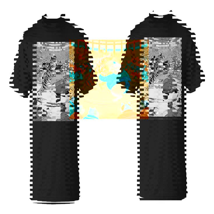 猫 ネコ 相撲 面白いtシャツ 文字入り メンズ おもしろ 面白い 服 おもしろグッズ ネタ 力士 浮世絵 Tシャツ