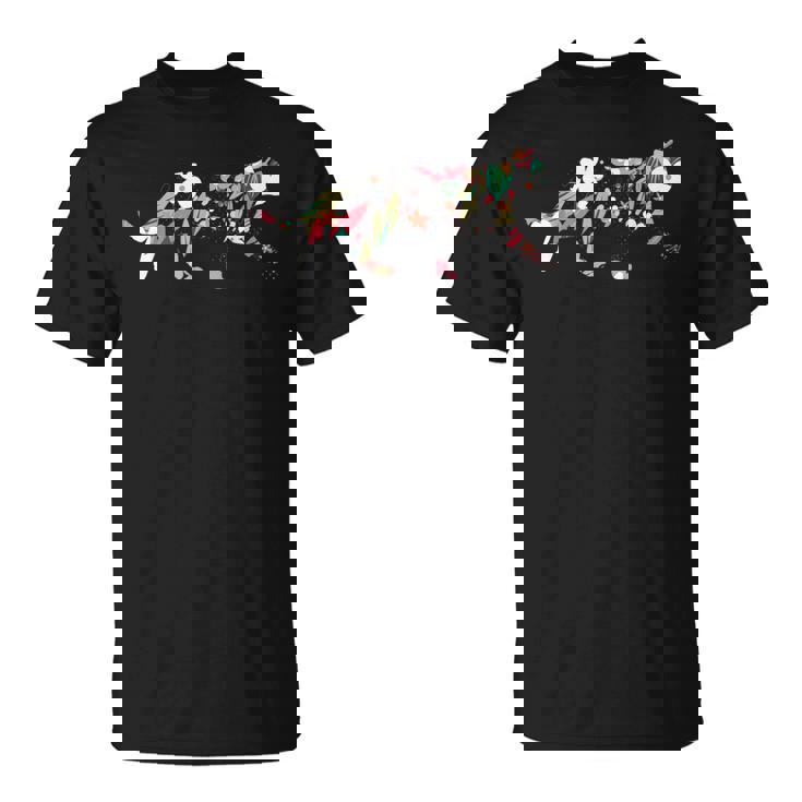 猫 花 かわいい 子猫 ガーデン フラワー 女の子 ギフト Tシャツ