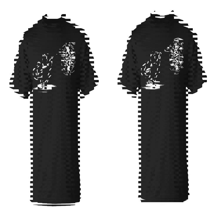 猫 遊び ダーツ 面白い 猫好き 子猫 ダーツプレーヤー Tシャツ