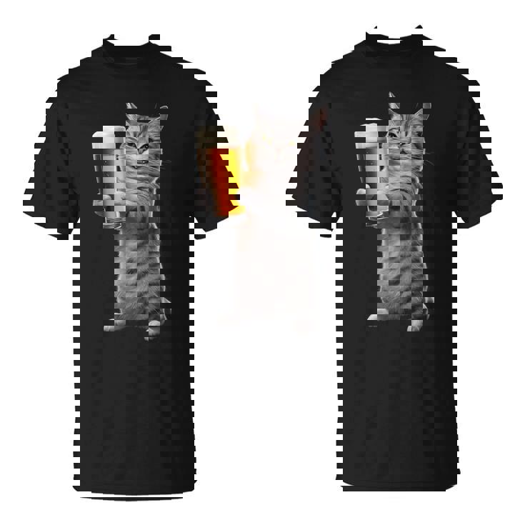 猫ビール Tシャツ