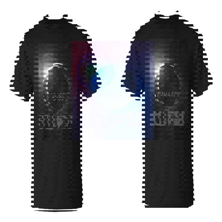 皆既日食 2024 Tシャツ