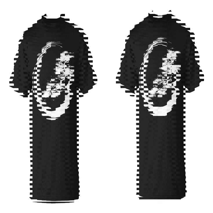 盆栽 木 和 デザイン 盆栽 ミニマリスト 木 恋人 Tシャツ