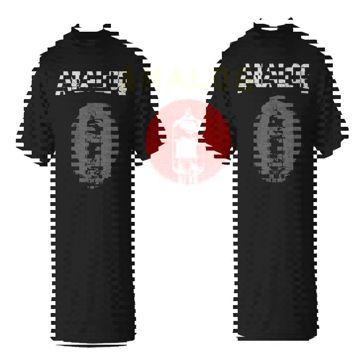 真空管 アンプ アナログ ヴィンテージ レトロ 80年代 Tシャツ