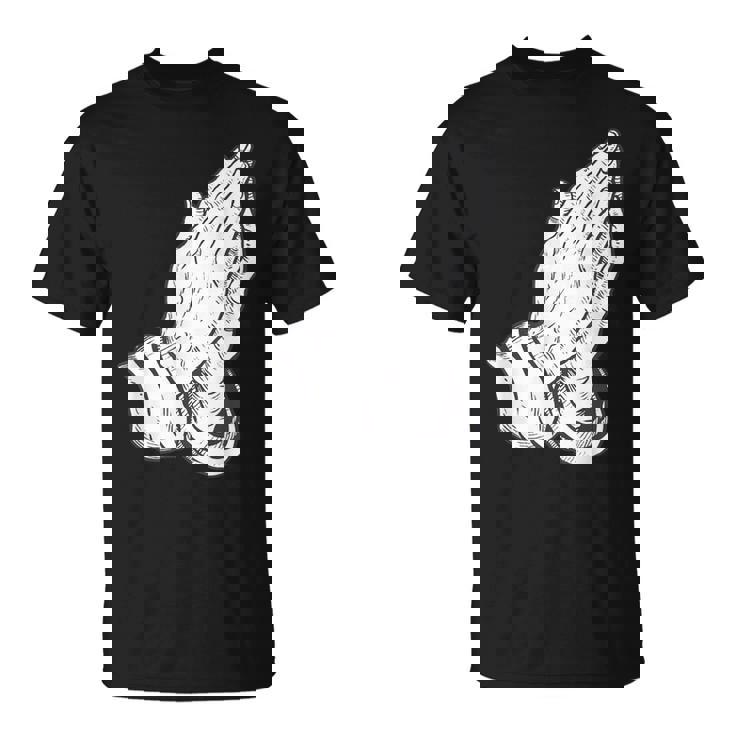 祈るイエスの手 Tシャツ