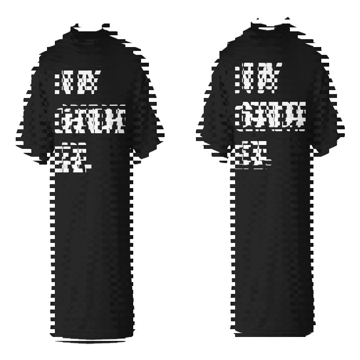 私のおじいちゃんの時代-新しいおじいちゃんパパ Tシャツ