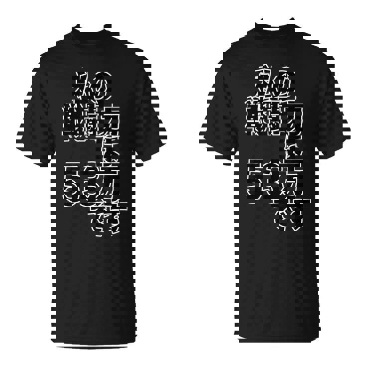 私の戦闘力は 53万 です【オタt】オタク 漫画 アニメ パロディ 名言 セリフ 面白い 文字 デザイン Tシャツ