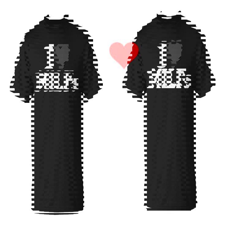 私は熟女が大好きです熟女が大好きです Tシャツ