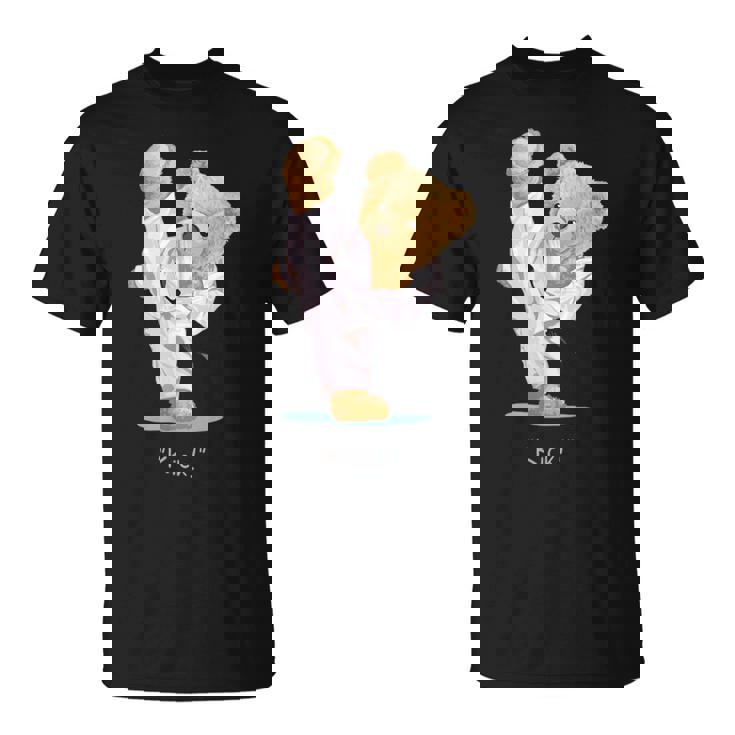 空手 子供用 テディベア テコンドー ボーイズ メンズ Tシャツ