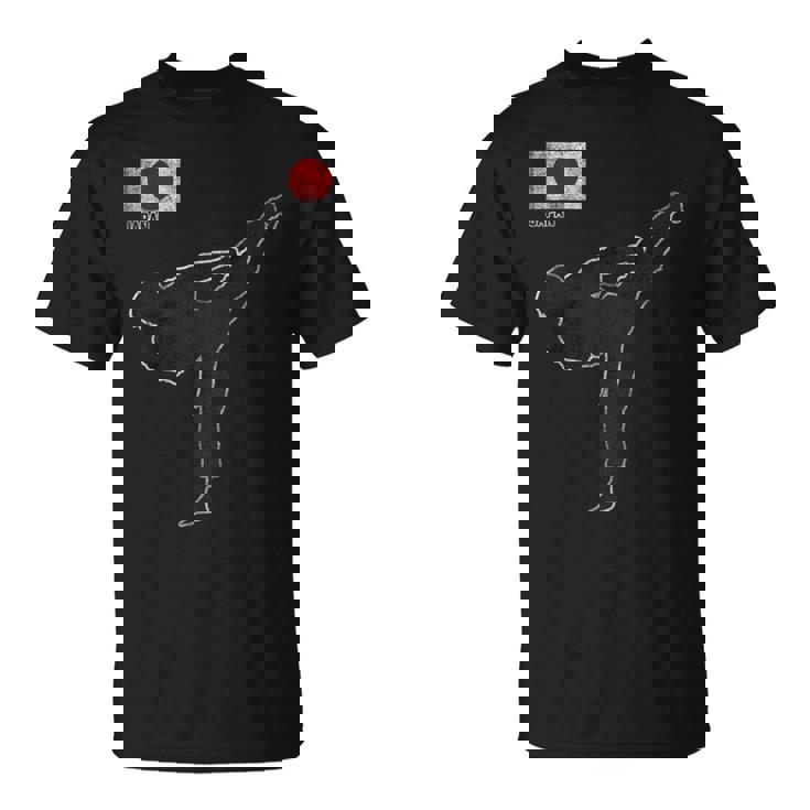 空手日本代表スポーツ 完全格闘技コンタクト Tシャツ