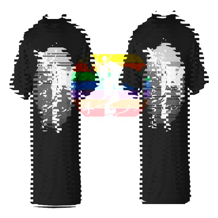 空手道 すべての帯色 横蹴 格闘技 スポーツ 運動選手 空手選手 Tシャツ