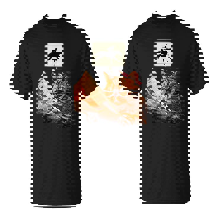 競馬 猫 ネコ 面白いtシャツ 馬tシャツ ウマ レース 馬 乗馬 メンズ おもしろグッズ ネタ 大人 男性 Tシャツ