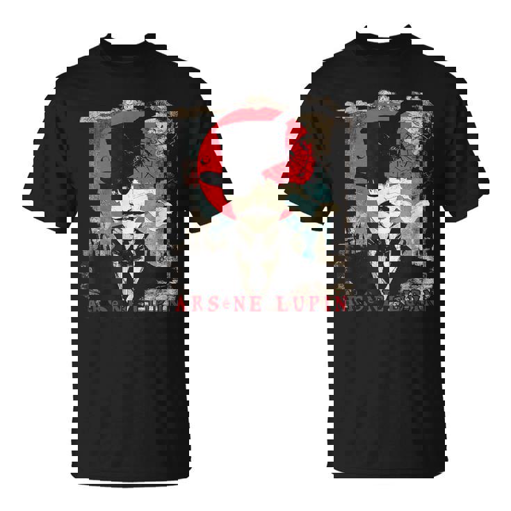 紳士泥棒アルセーヌ・ルパンのトリビュート Tシャツ