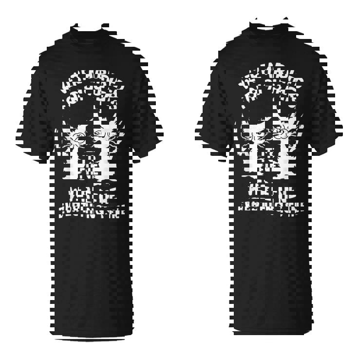 結婚19周年 結婚19年目 いい猫 面白い Tシャツ