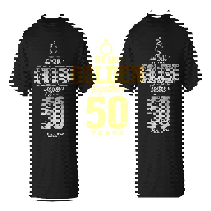 結婚50周年 ロマンチック カップル 結婚 50歳 Tシャツ